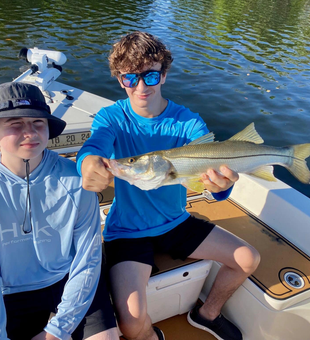 Sunny skies and snook in Fort Myers!